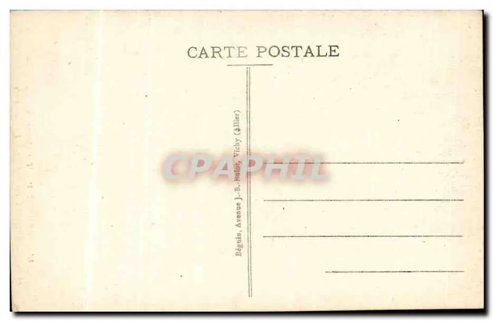 Clermont-Ferrand — A Catedral — Ideal, n° 4016 - Verso