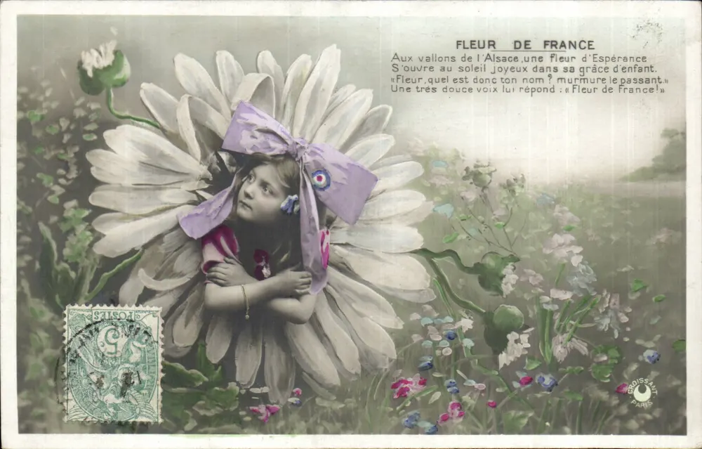 Fleur de France — Elsass — Verlag RAOISSAT FRANCE - Vorderseite
