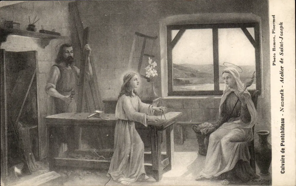 Werkstatt von Nazareth — Calvaire de Pontchâteau — Photo Hamon, Pioermed - Vorderseite