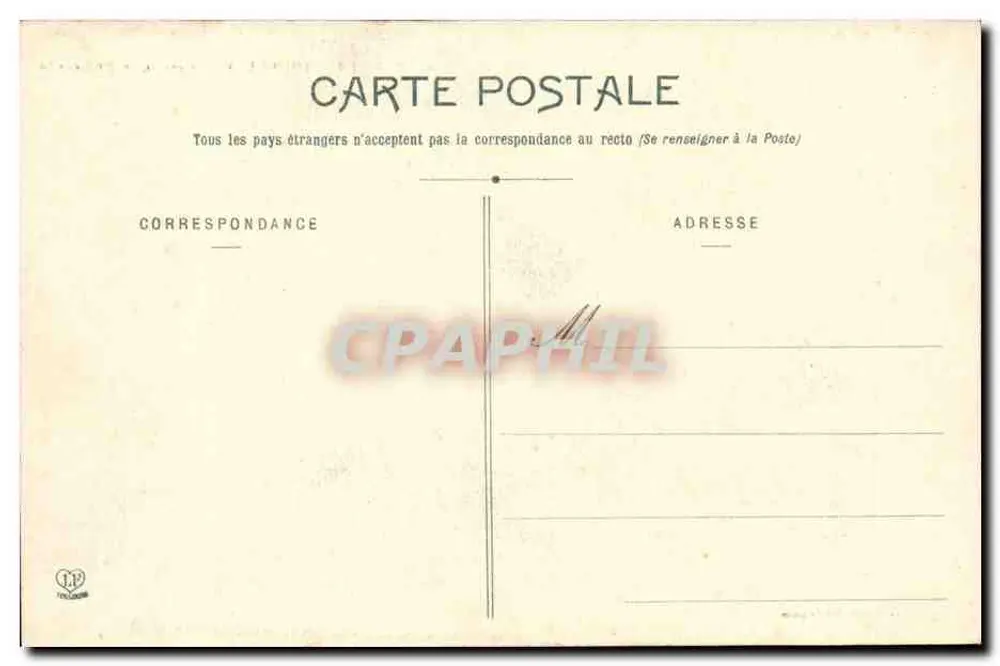 Toulouse - Basílica de São Sernin — Editor: Laroche, Toulouse, n°12 - Verso