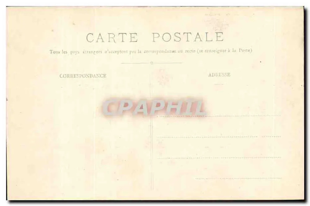 Toulouse - Rua Alsace-Lorraine — vista da rua com trêm e edifícios — J. L. B. editor Toulouse - Verso