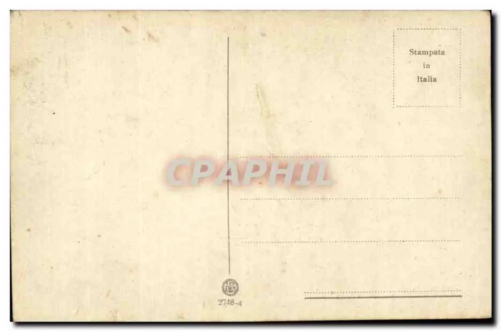 Mailand — Galleria Vittorio Emanuele — unbekannter Verlag, Seriennummer 27/48-4 - Rückseite