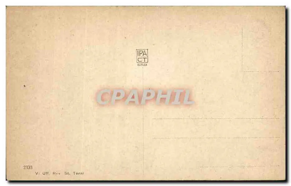 Italienisches Dorfbild — Verlag Caracci, Nr. 116 - Rückseite