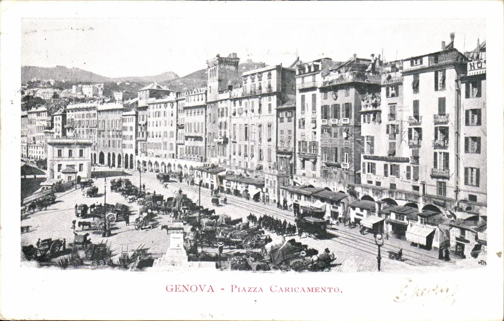 Genova - Piazza Caricamento — Chefton, n° 337 - Vorderseite
