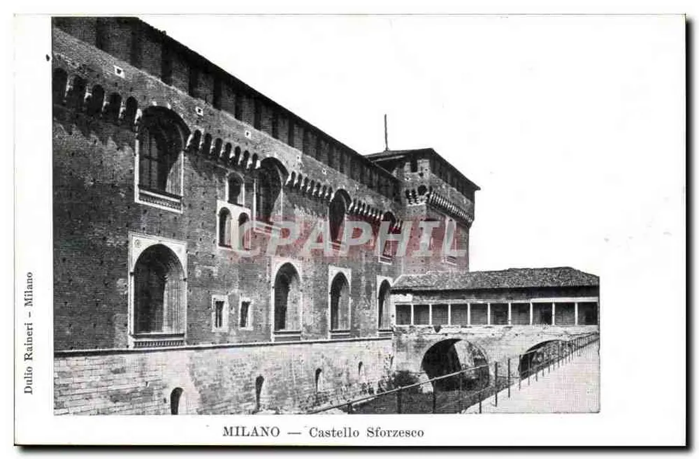 Mailand — Castello Sforzesco — Dulio Raineri - Vorderseite