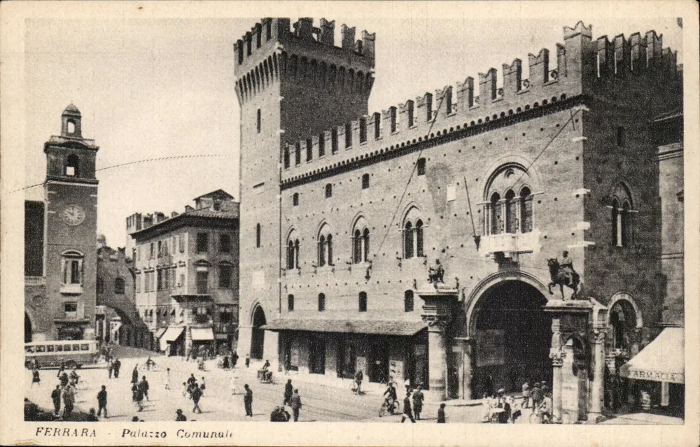 Ferrara - Palazzo Comunale — Verlag G. Zoboli, Bologna - Vorderseite