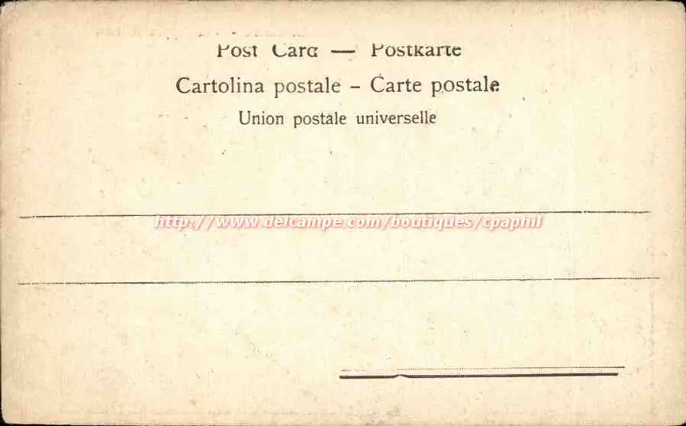 Rom - Via Appia Antica — Ansicht der antiken Straße mit Säule und Kreuz — Verlag Delcampe, n° 45 - Rückseite