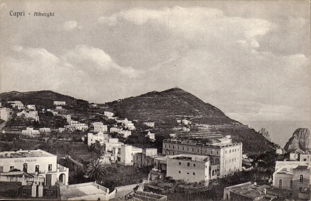 Capri - Hotels — Hotel Pacano — Verlag Brunner & C., Como, n° 20890 - Vorderseite