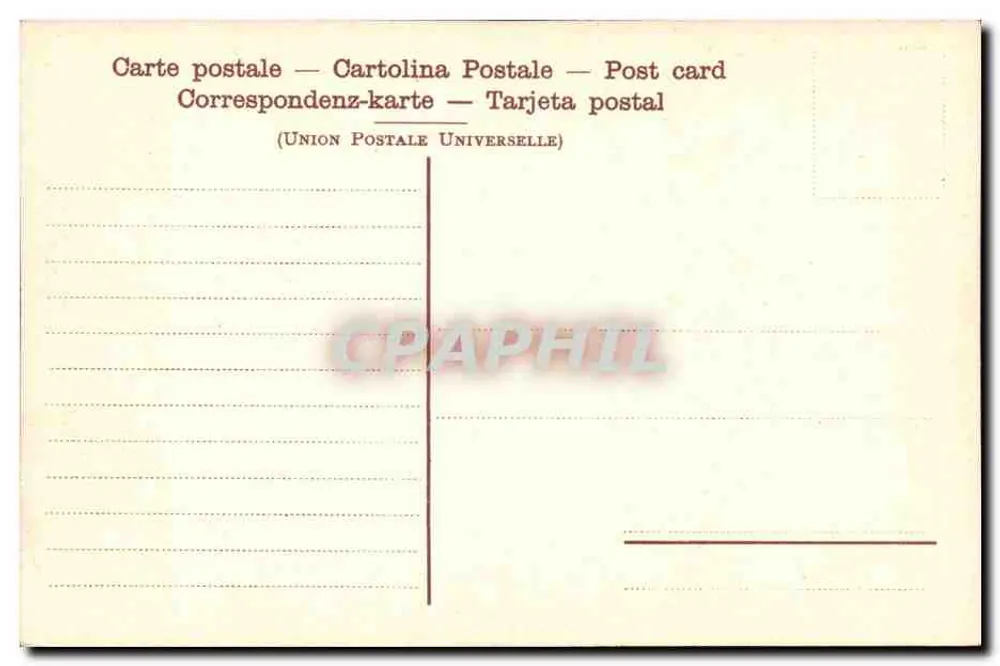 NAPOLI - Hauptbahnhof — Ansicht des Bahnhofs mit Kutschen — n° 146 - Rückseite