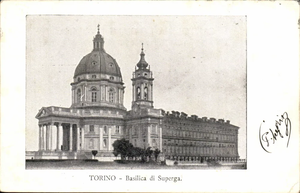 Turin — Basilica di Superga — Verlag F. Joffin - Vorderseite