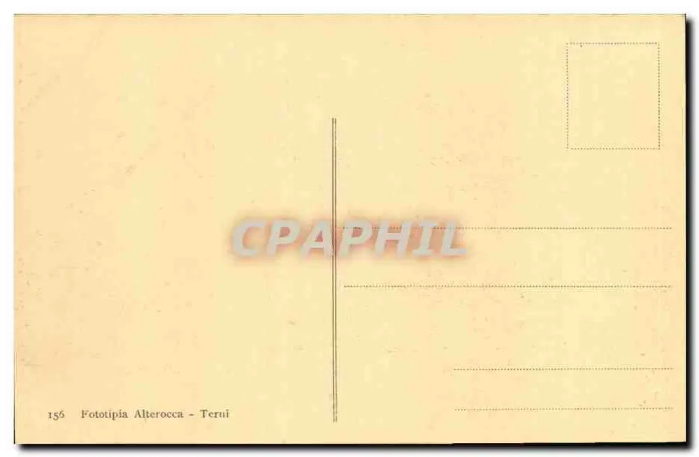 Rom - Bogen des Konstantin und Meta Sudans — Verleger Fototipia Alterocca, Terni, Nr. 156 - Rückseite