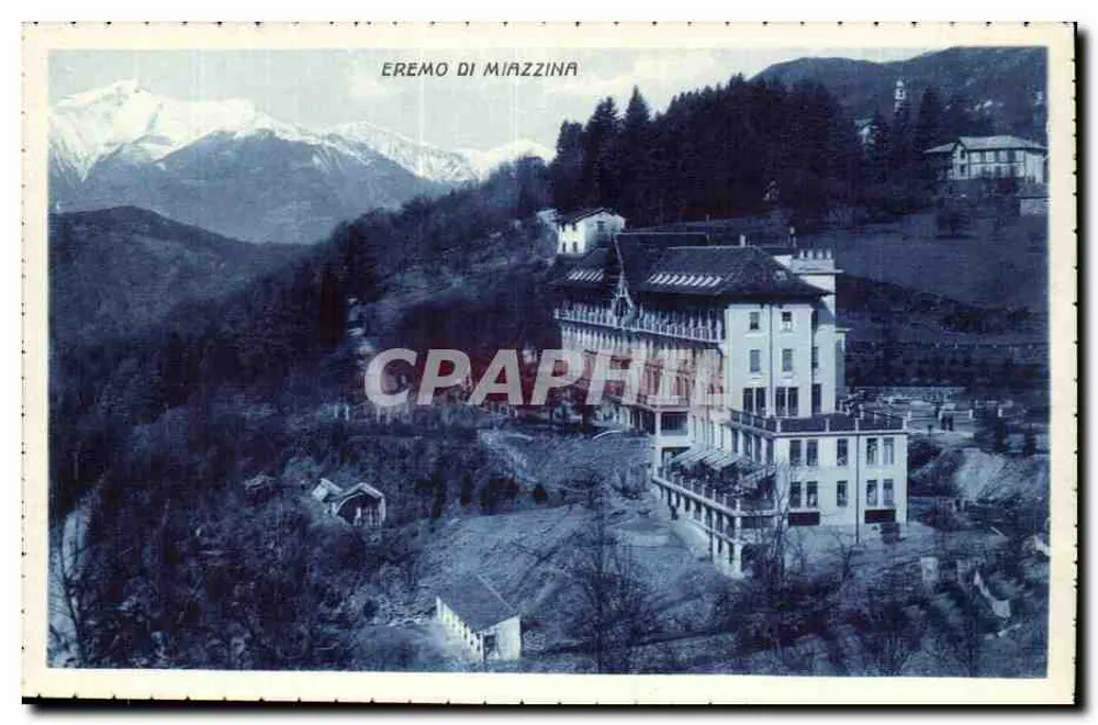 Eremo di Miazzina — Panoramablick — Éd. A. Conti, Laveno - Vorderseite