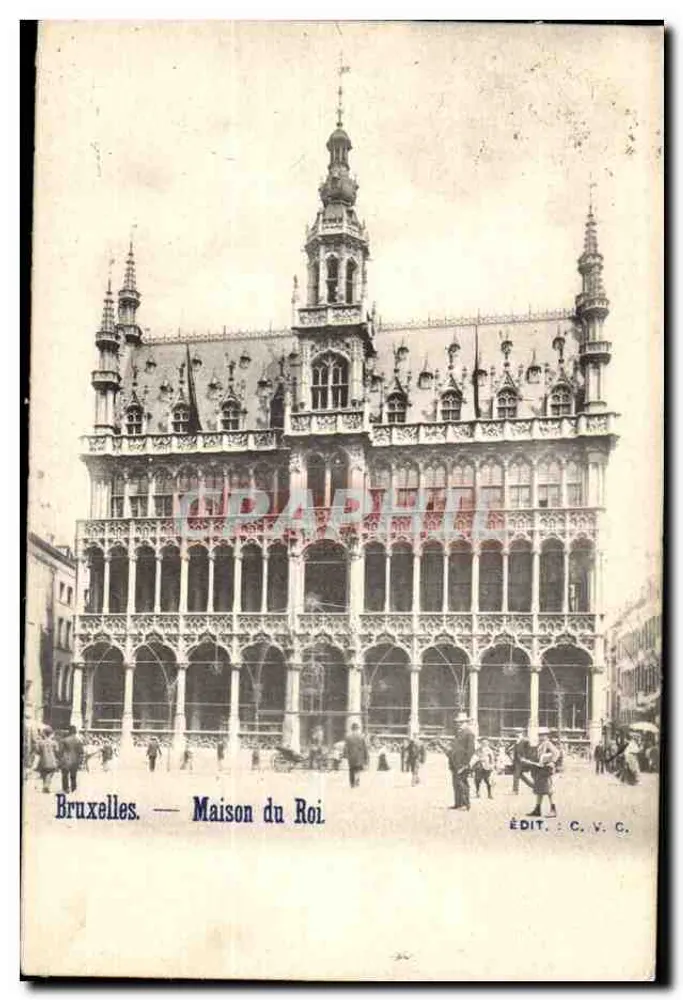 Brüssel — Königspalast — Verlag C.V.C. - Vorderseite