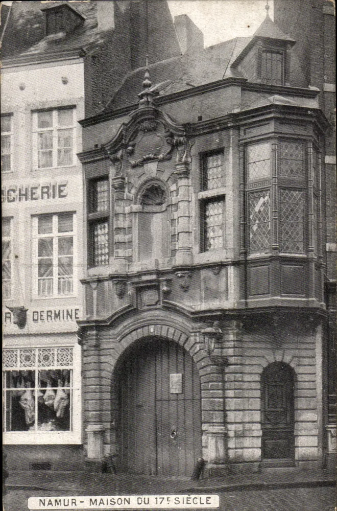 Namur — Haus des 17. Jahrhunderts — Verleger nicht sichtbar, Seriennummer nicht lesbar - Vorderseite