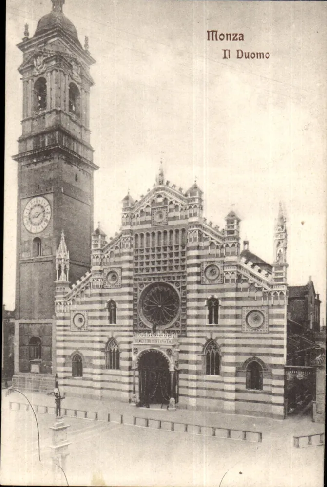 Monza — Der Duomo — S. Mailland & Co. - Milano 10147 - Vorderseite