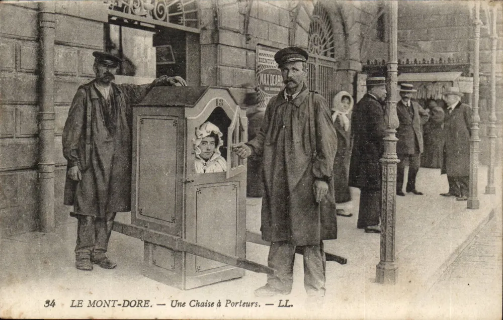 Le Mont-Dore — Una Silla para Portadores — LL. - Anverso