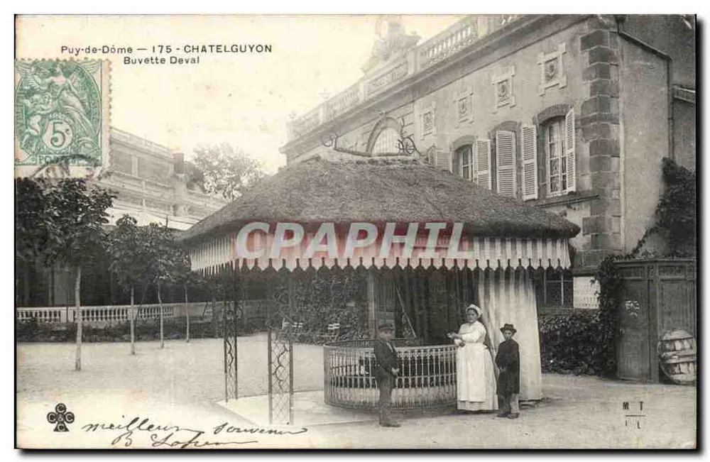 Puy-de-Dôme — Châtelguyon — Buvette Deval — editor Meilleur Journe - Frente