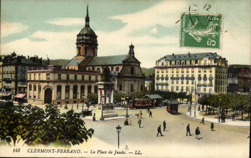 Clermont-Ferrand — Place de Jaude — LL. — Nr. 148 - Vorderseite