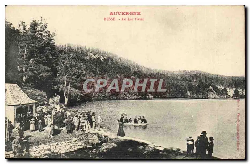 Auvergne - Besse - See Pavin - Vorderseite