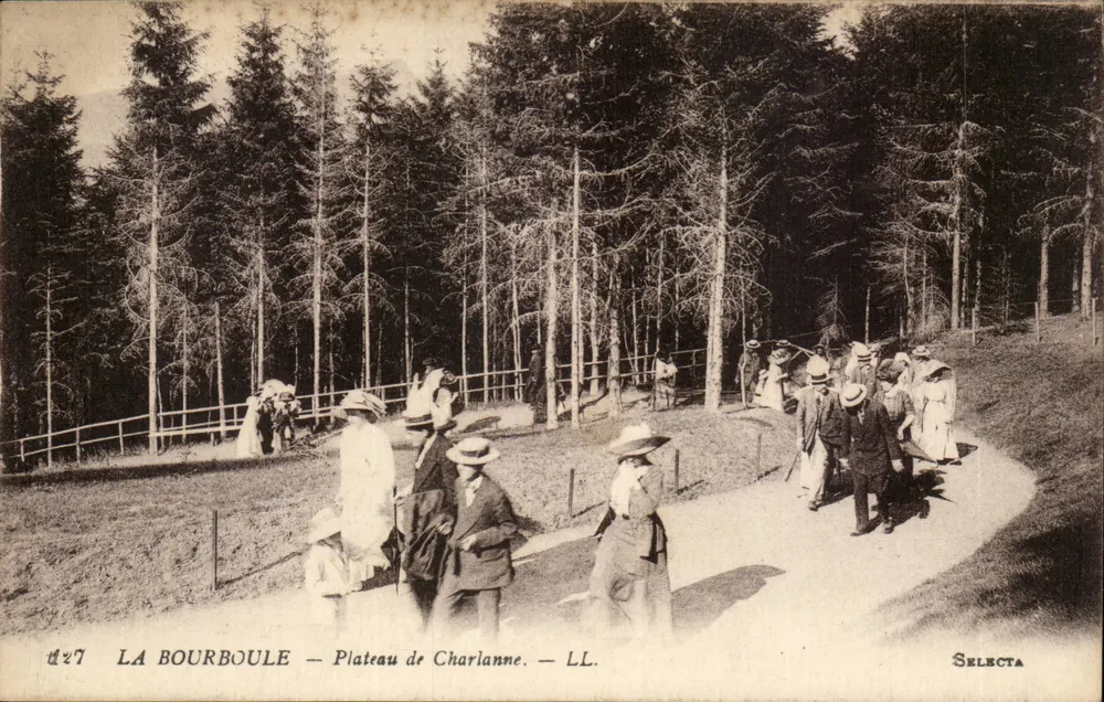 La Bourboule — Plateau de Charianne — Selecta - Frente