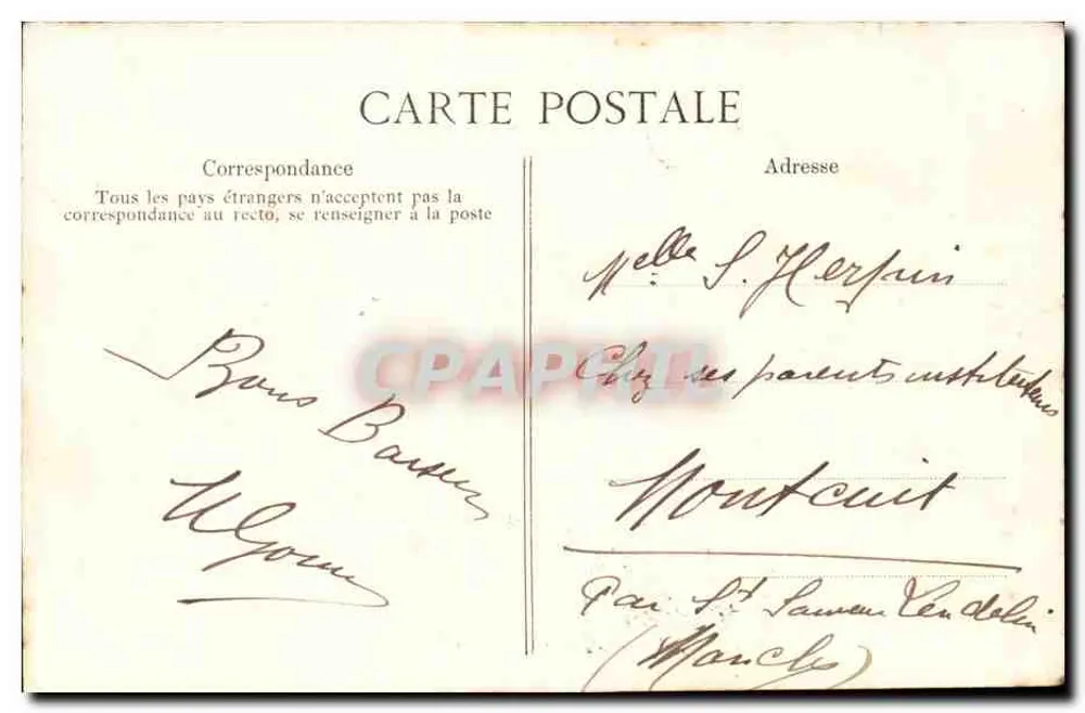 Pittoreske Auvergne — Umgebung von Billom — L'Étang de la Jarige — n°419 - Rückseite