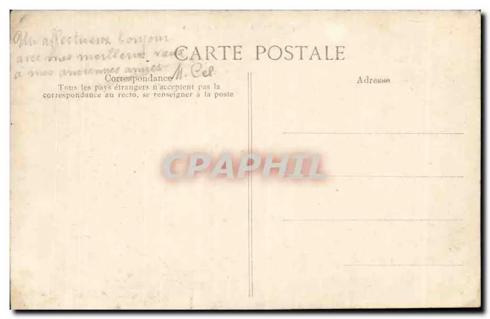 Jozérand — Escola de meninas — Editor não identificado - Verso