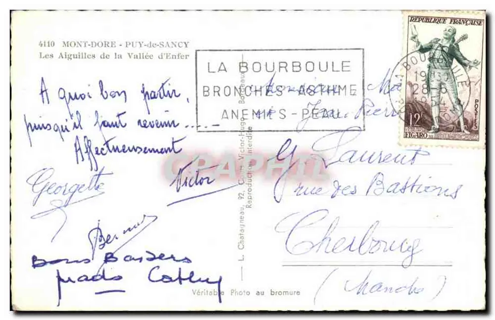 Die Nadeln der Hölle — Puy-de-Sancy — Élécé - Rückseite
