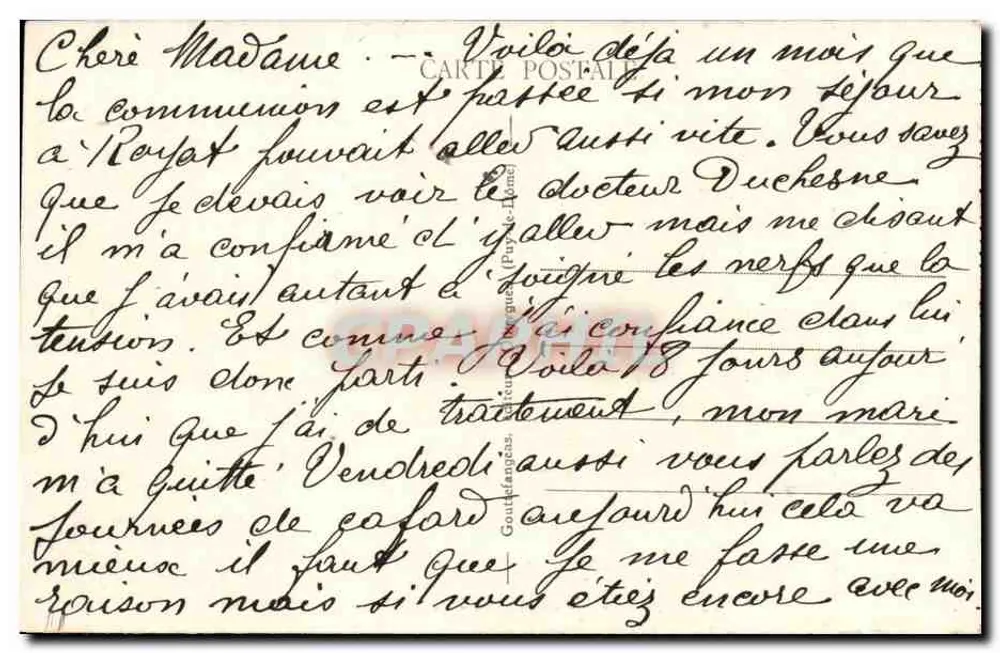 ROYAT - O Casino — vista aérea — g.d'o. - 1141 - Verso