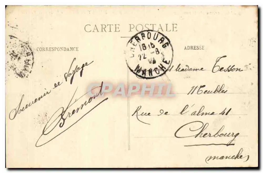 Mont-Dore - Le Sancy und die Hölle - L'Auvergne Pittoresque, n°57 - Rückseite