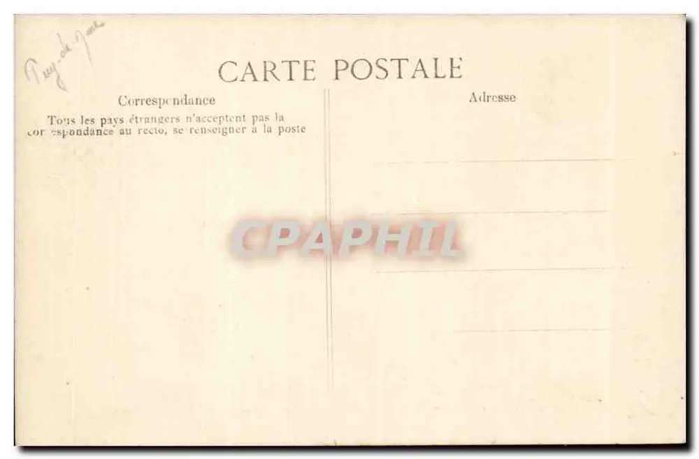 Taufves — Kurve am Pont de la Garde — Die pittoreske Auvergne - Rückseite