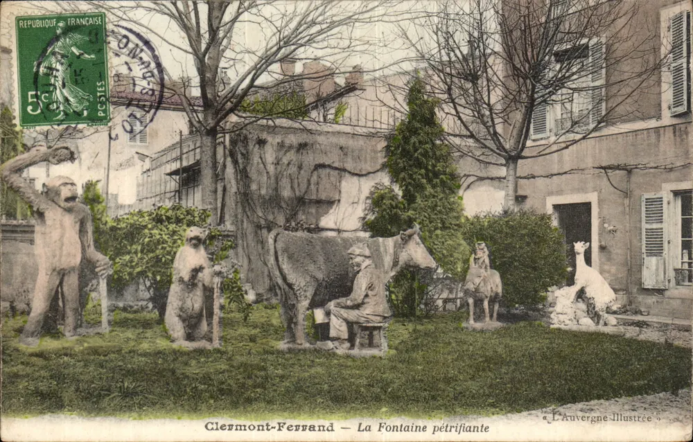Clermont-Ferrand — Die Versteinerte Quelle — L'Auvergne Illustrée - Vorderseite