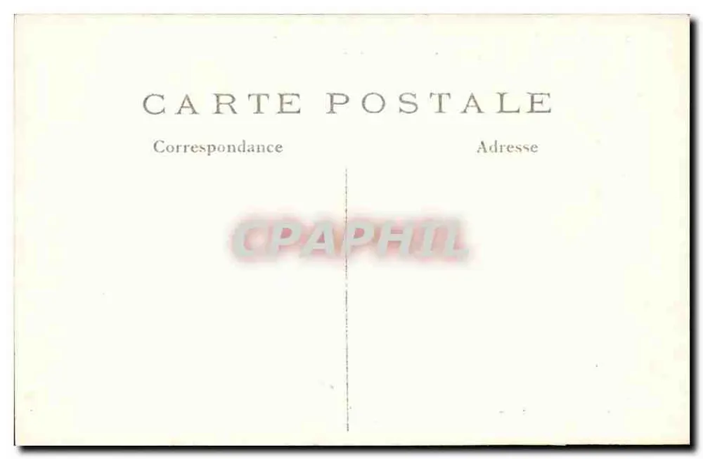 Clermont-Ferrand (P.-de-D.) — Estátua de Blaise Pascal — Square Blaise Pascal — Editor: H. Hébert, n° 386 - Verso