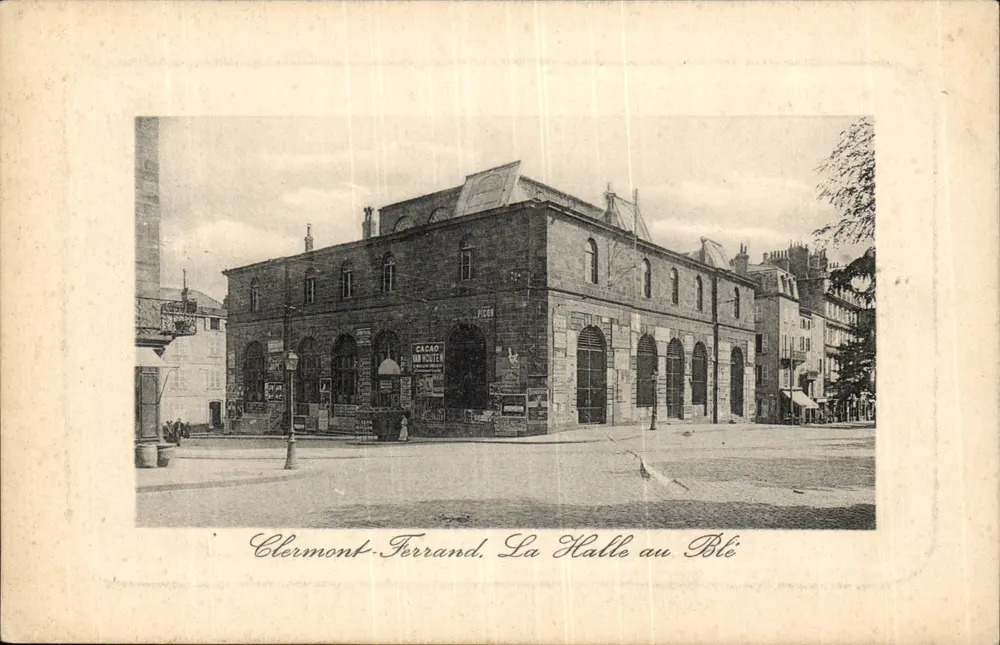 Clermont-Ferrand. Die Getreidespeicherhalle — Verleger PICCER - Vorderseite