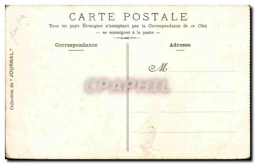 Tournant do Gondarrie — L'AUTERGNE — Editor não identificado - Verso