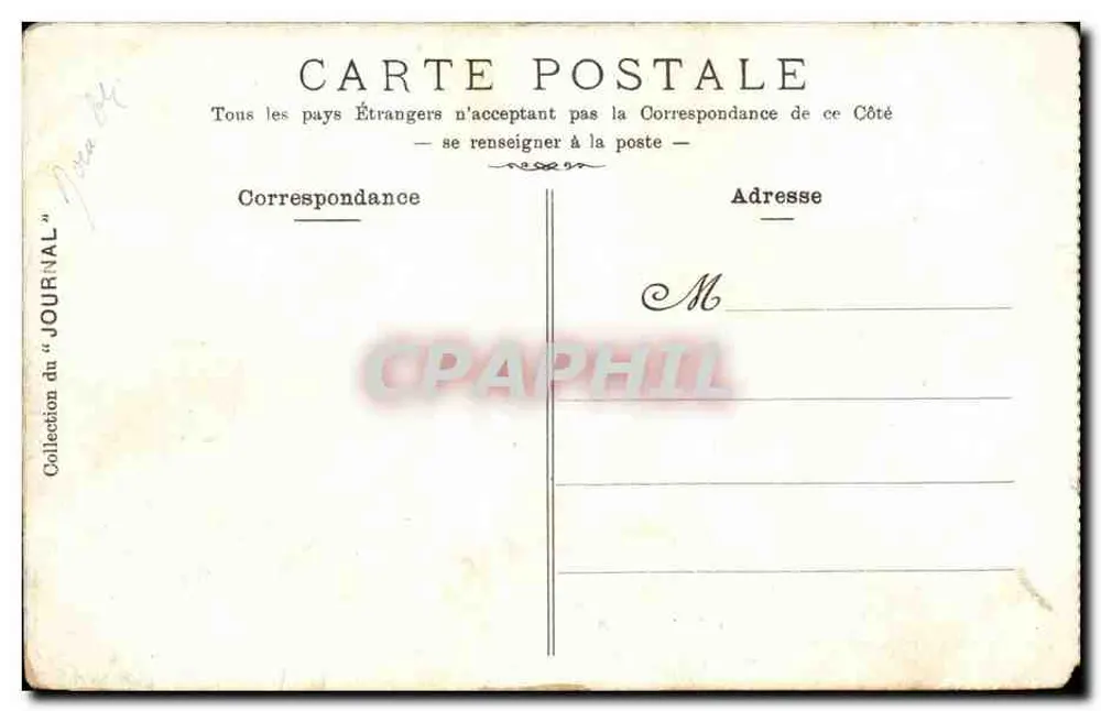Trasa do Côte d'Azur — Widok panoramiczny — Wydawca: Czasopismo "Le Journal" - Rewers