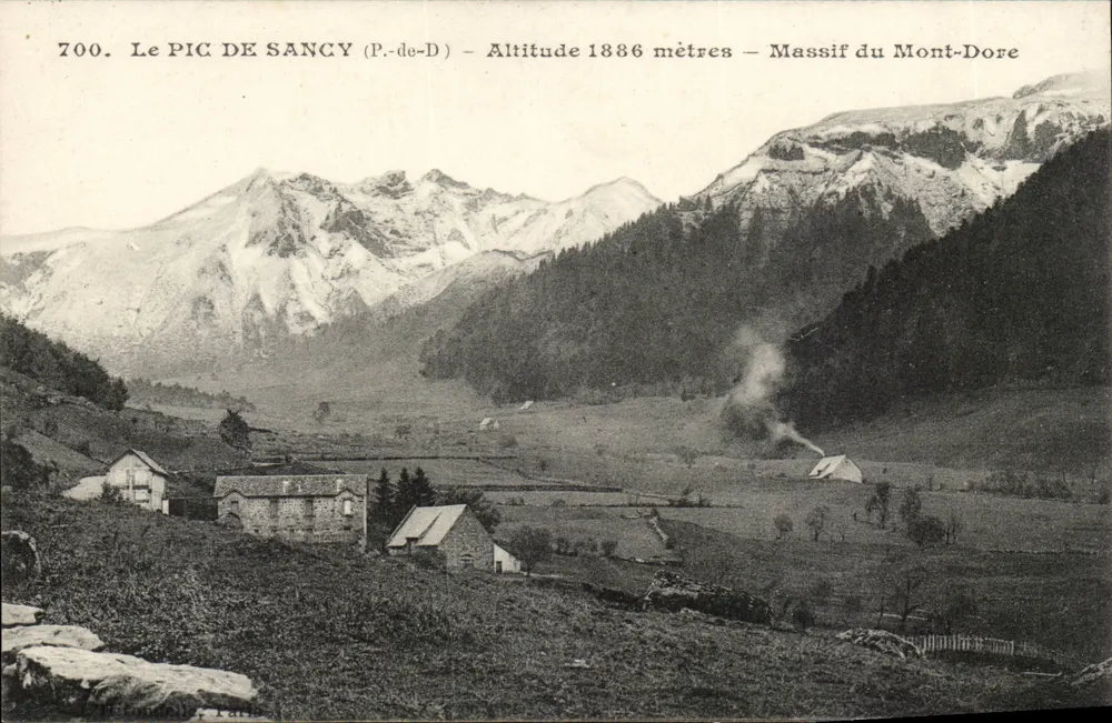 Der PIC DE SANCY (P.-de-D) — Höhe 1886 Meter — Massif du Mont-Dore — Verleger Paris, Nr. 700 - Vorderseite