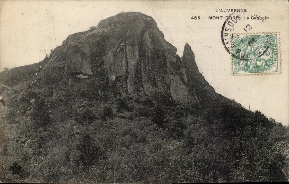 Mont-Dore — O Capucin — A Auvergne, n° 465 - Frente