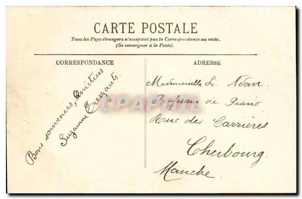Umgebung von Mont-Dore — Die Straße und der Puy de Sancy — Verlag CPNÉS, Nr. 95 - Rückseite