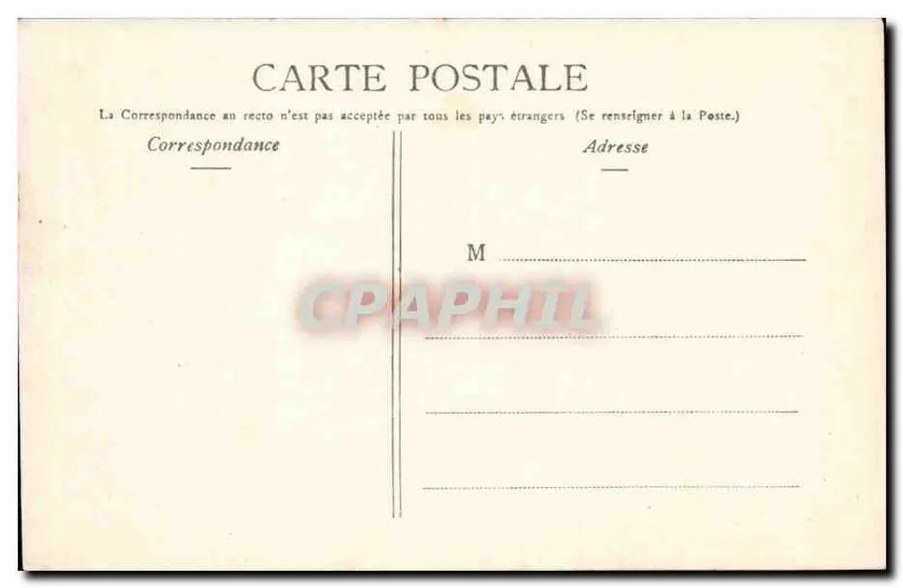 Gipfel des Puy-de-Dôme und das Observatorium — Verlag T. Hrondelie, Nr. 492 - Rückseite