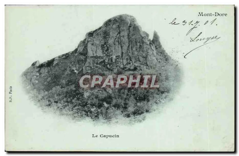 O Capucino — Mont-Dore — H.F. Paris - Frente