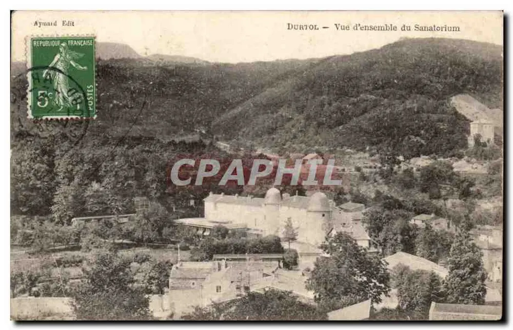 Durrotol — Vista geral do Sanatório — Aymard Edit - Frente