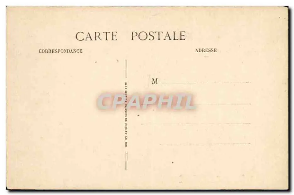 Sanatorium w DURTOL (P.-de-D.) — Leczenie w lesie i jadalnia — Drukarnia Cobby Le Roi - Rewers