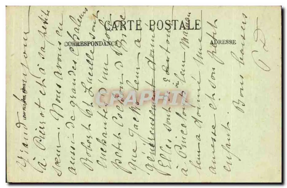 La Bourboule — Die Hotels und das Thermalbad — I.L. - Rückseite