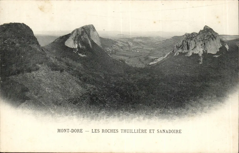 Mont-Dore — Les Roches Thuillière et Sanadoire — Verleger nicht sichtbar - Vorderseite