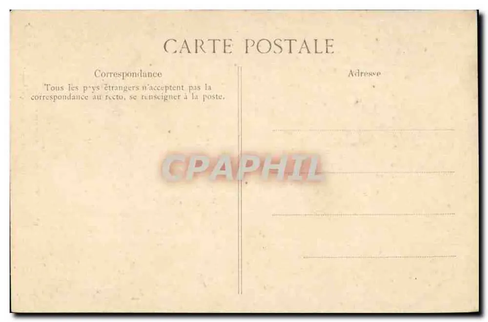 Pittoreske Auvergne — Tor zur Wohnung von Lucrèce — Montferrand - Rückseite