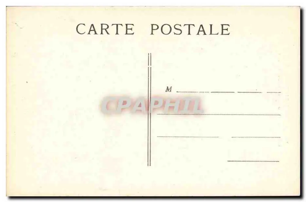 Thiers — La Roche Percée — L'Auvergne Pittoresque, n°1226 - Verso