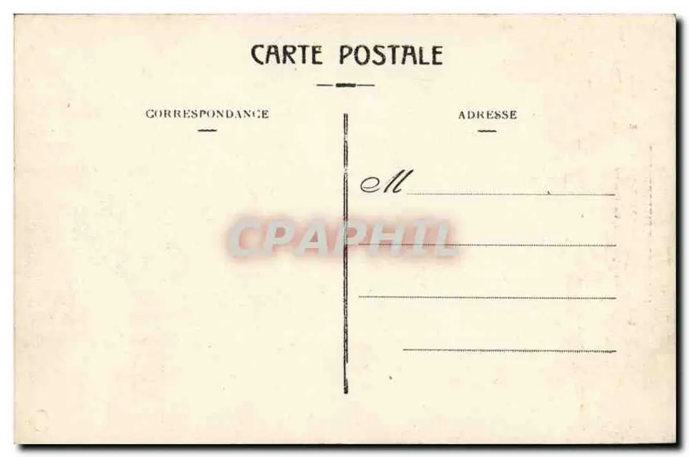 Le Dyck de Verrières — Pittoreske Auvergne — Verlag L'Auvergne Pittoresque, Nr. 907 - Rückseite
