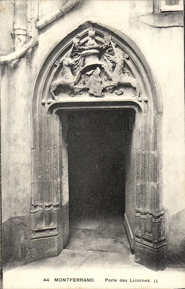 Montferrand — Tor der Einhörner — LL - Vorderseite