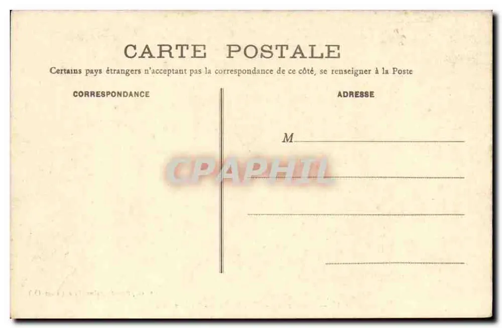 Pontelse - Das Hotel-Dieu - Die Wäsche — A.G., Pluvionnaise-Triel (S.-et-O.) - Rückseite