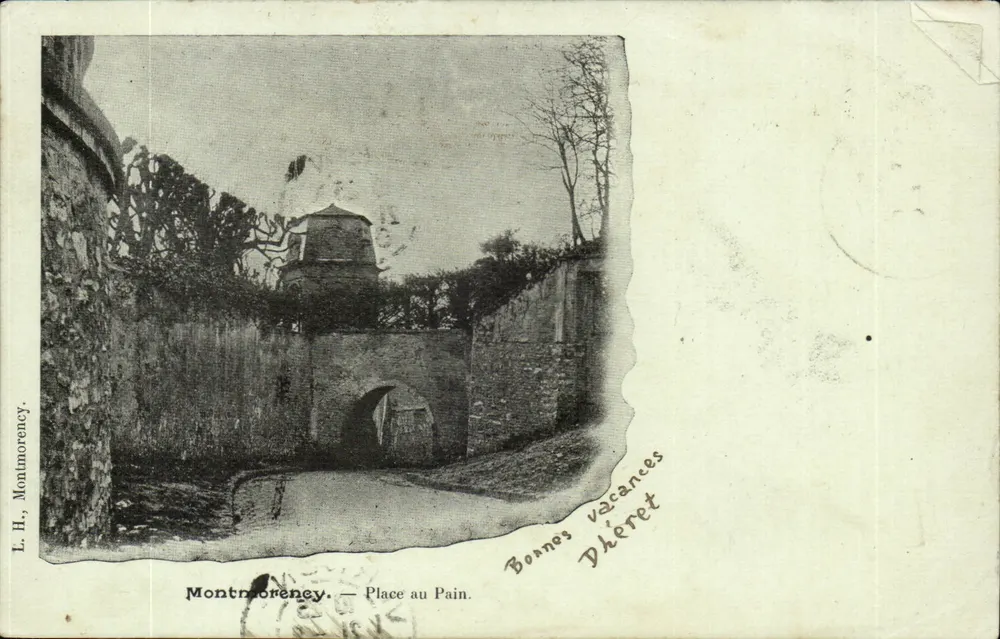 Montmorency — Place au Pain — L. H. Montmorency - Vorderseite
